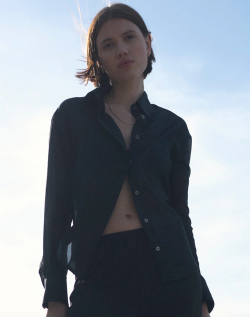 Sheer Silk Shirt