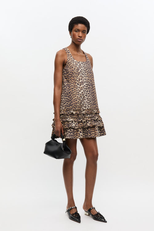 U-Neck Mini Dress