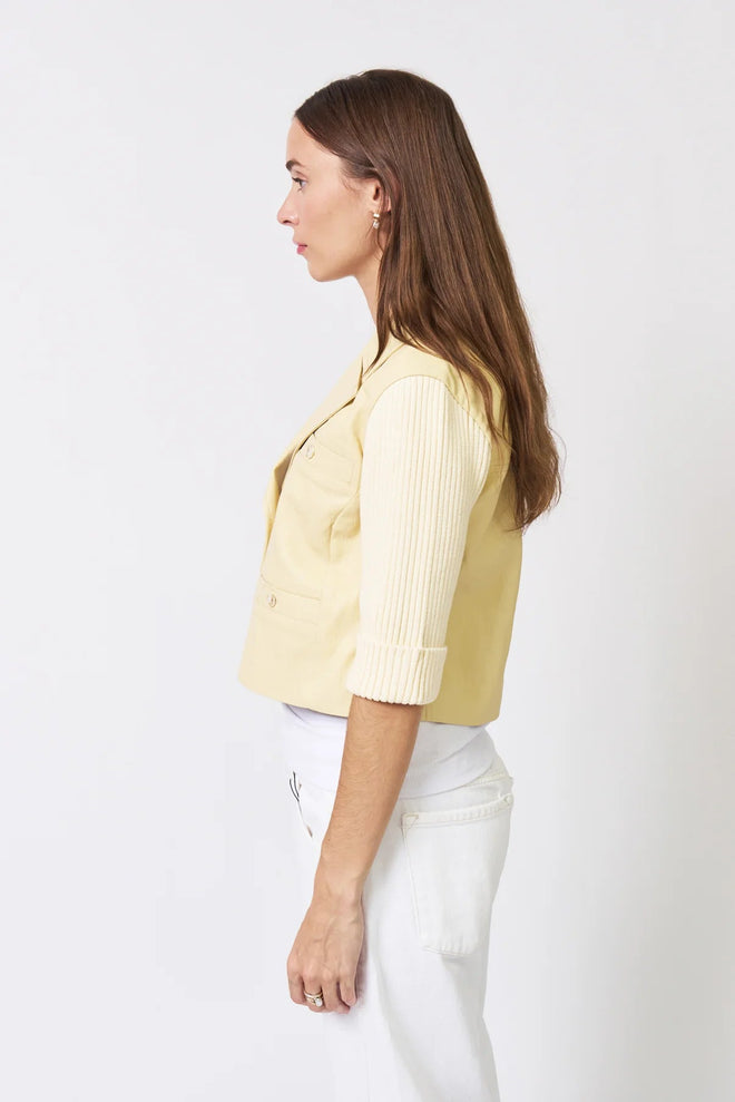 Ophelia Cropped Sweater Jacket
