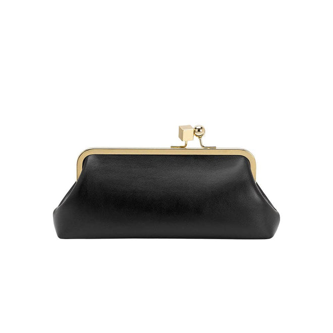 Chrissy Black Vegan Leather Bag
