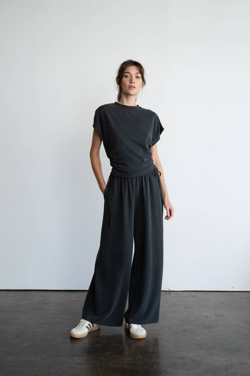 Double Side Tie Pants