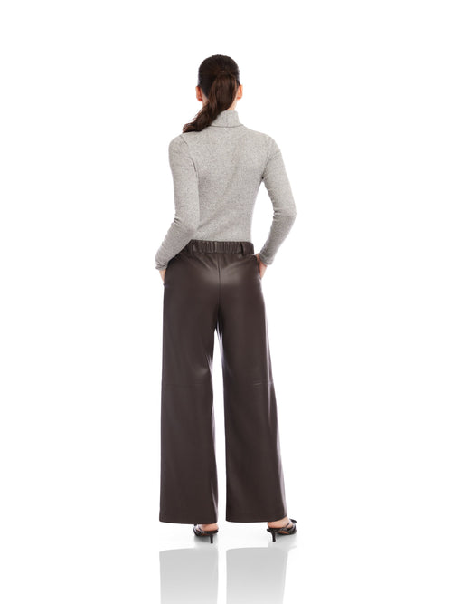 Lara Faux Leather Pants