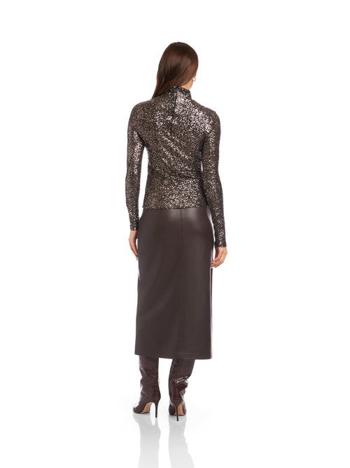 Mara Mock Neck Top