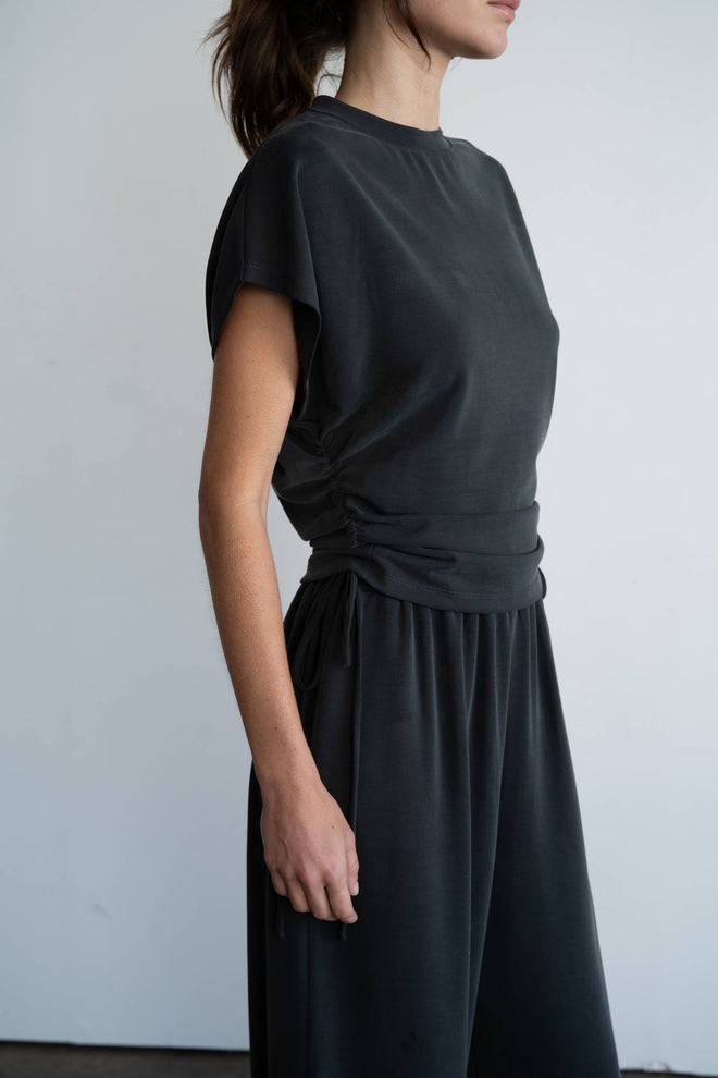 Side Ruching Top