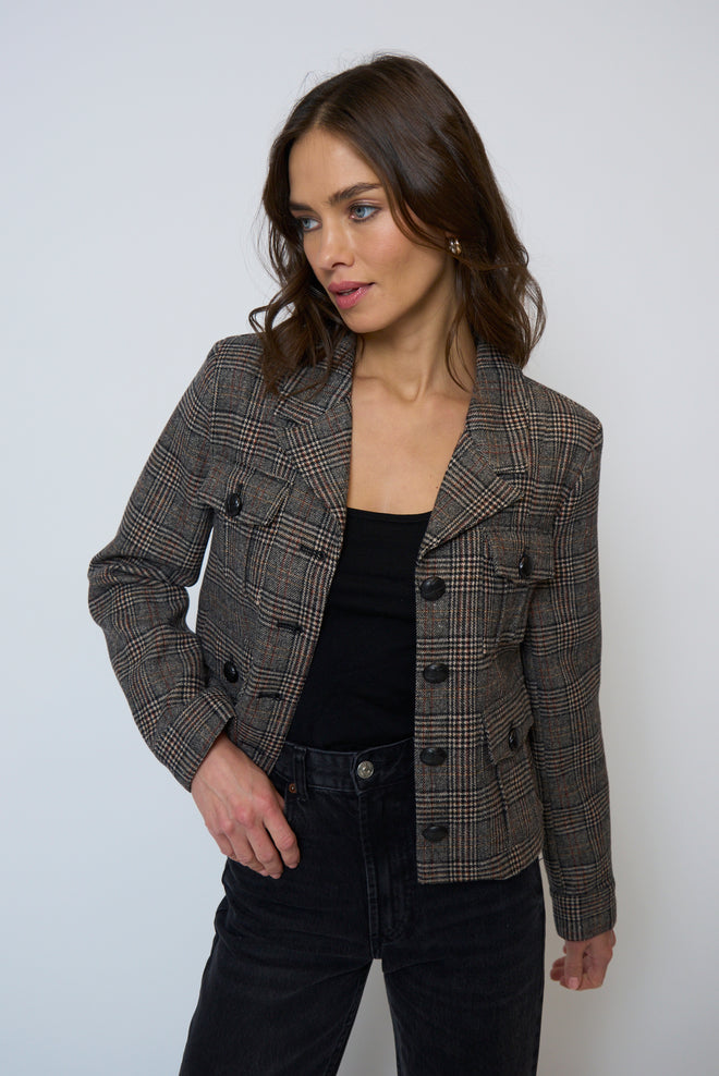 Eden Plaid Jacket