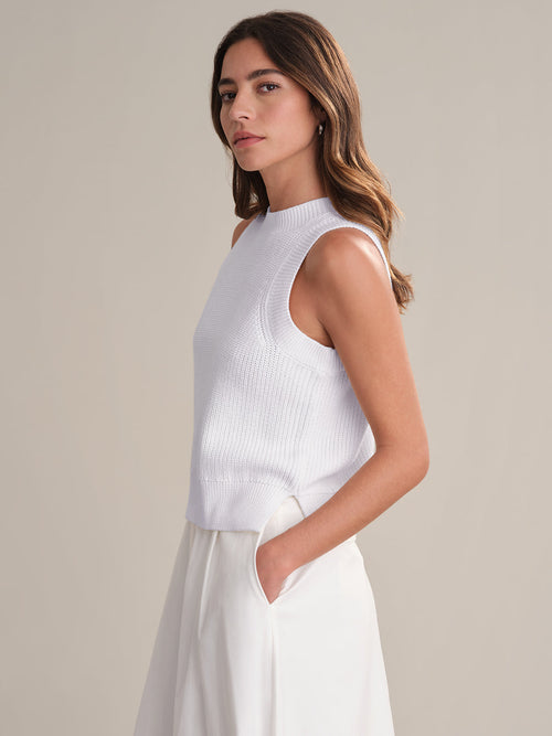 Demi High Nk Tank