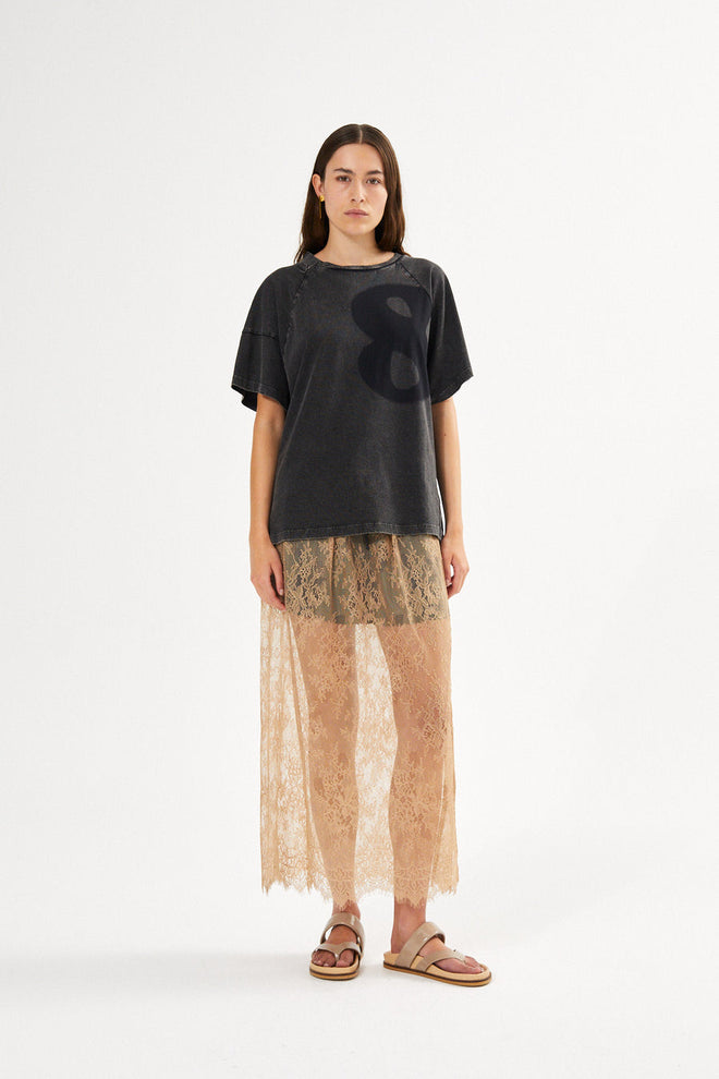 Sheer Lace Skirt