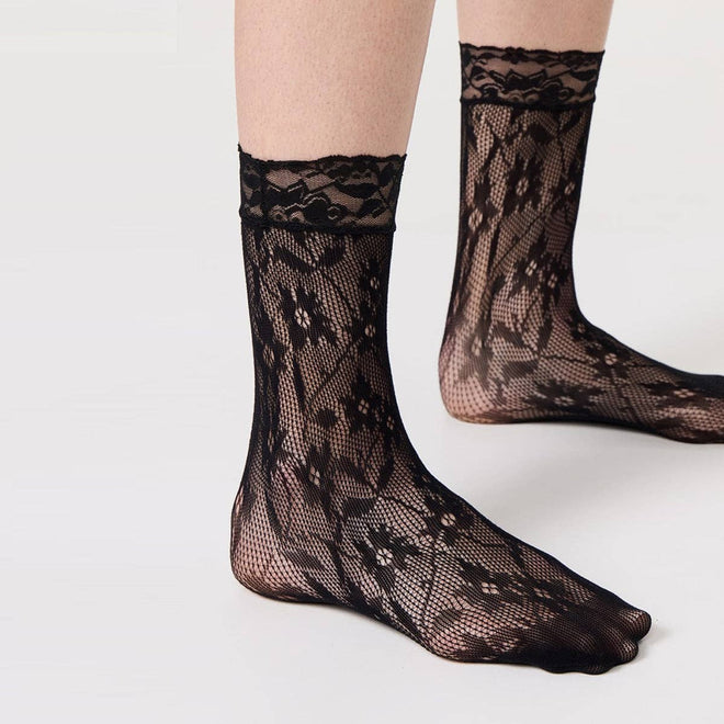 Floral Lace Socks