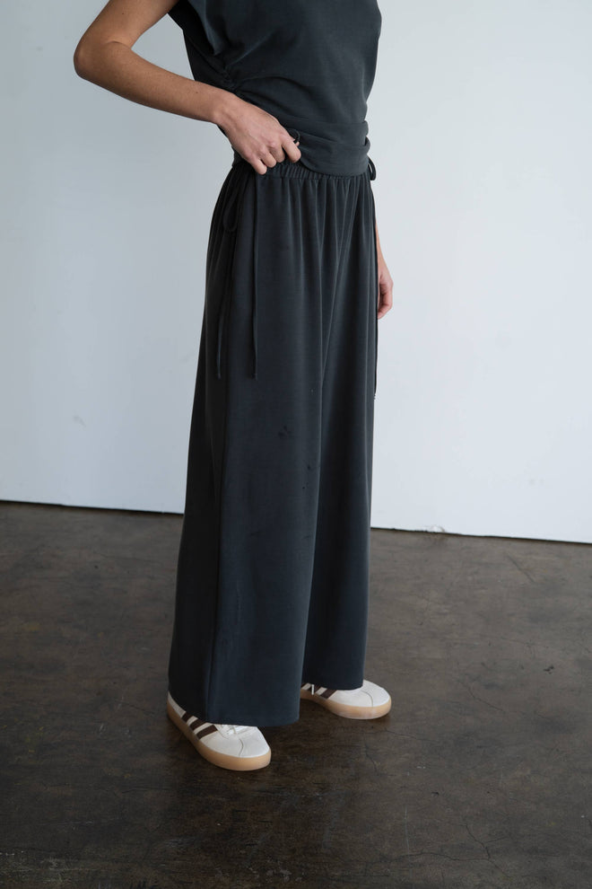 Double Side Tie Pants