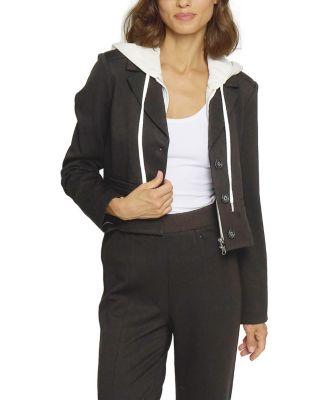 Cropped Dickey Jacket