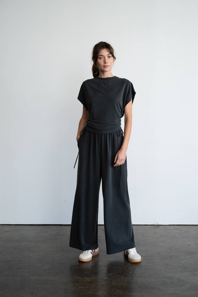 Side Ruching Top