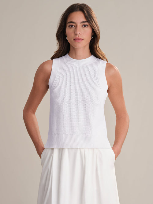 Demi High Nk Tank