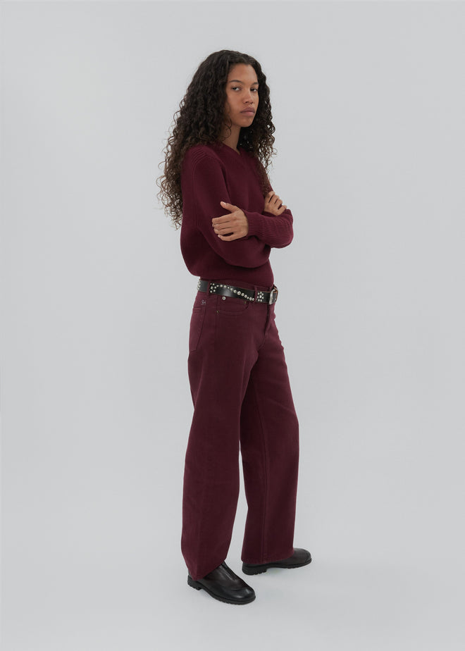Everyday Jean - Burgundy