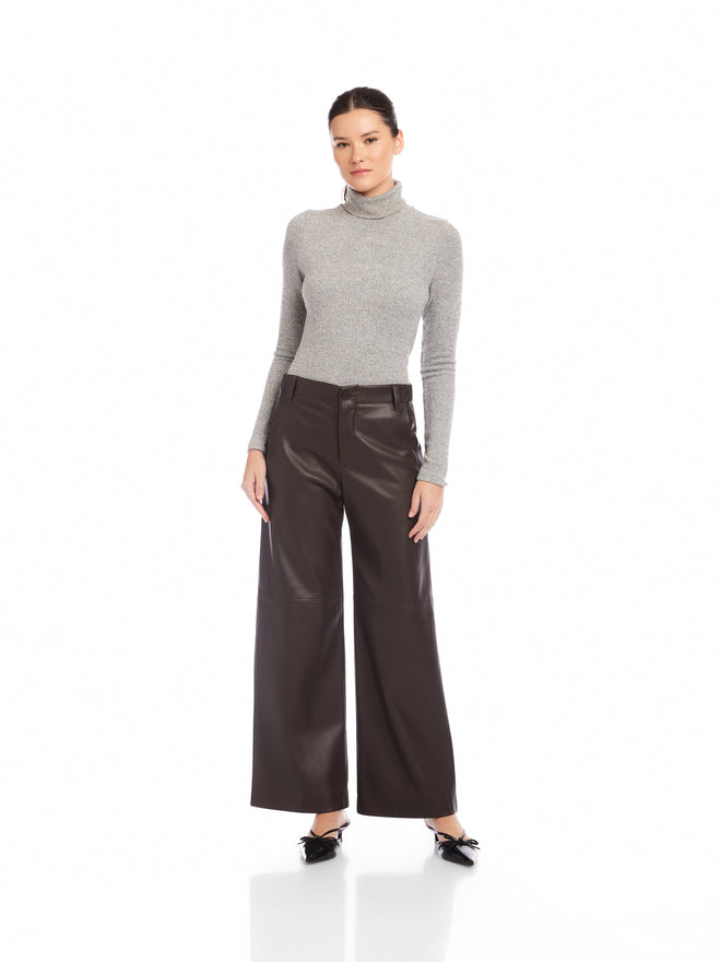 Lara Faux Leather Pants