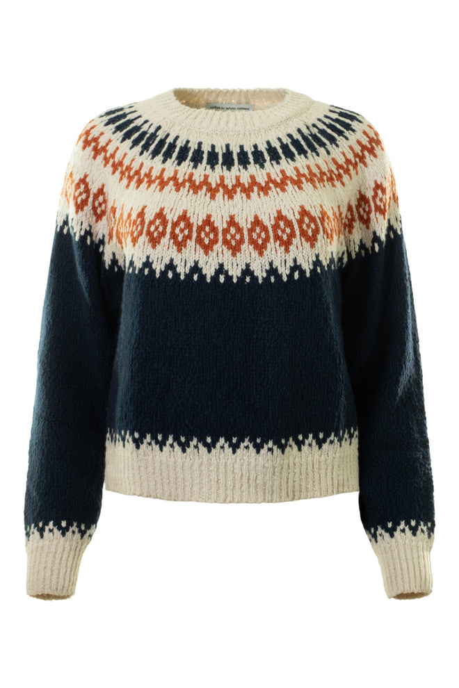 Chunky Fair Isle Crew