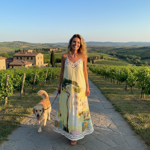 Italian Watercolor Maxi-YEL