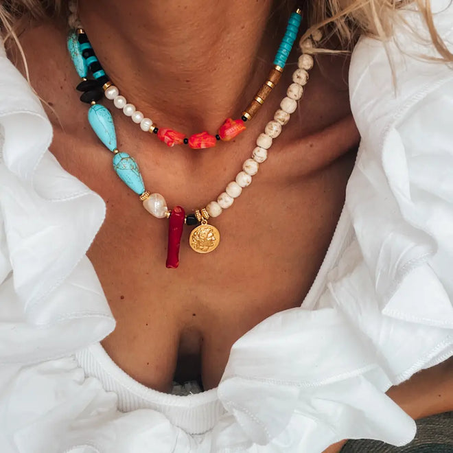 Greek Bead Nklace