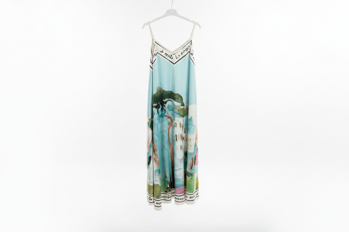Italian Watercolor Maxi-TURQ
