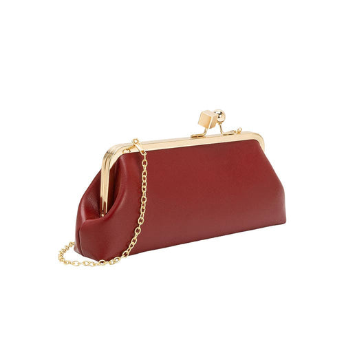Chrissy Red Vegan Leather Bag