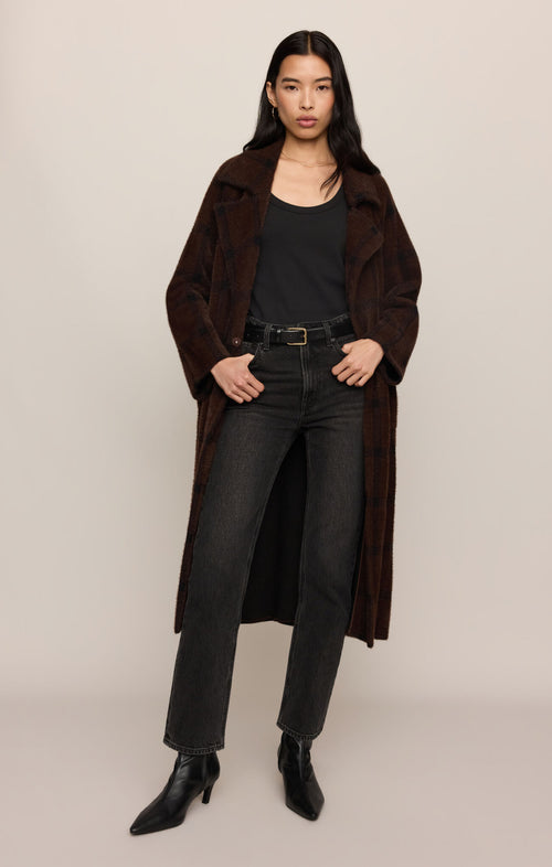 Crosby Plaid Coat