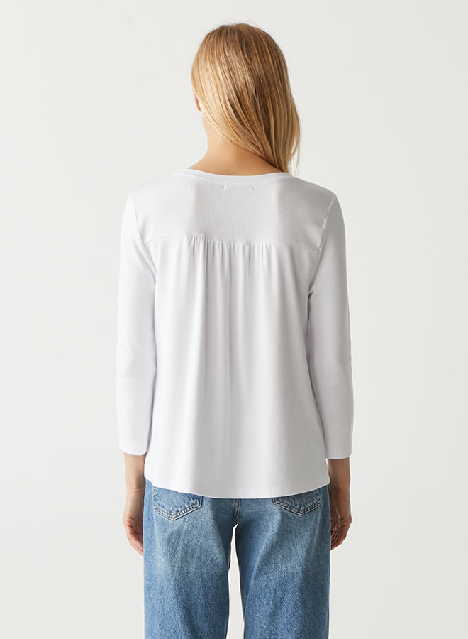 Shelby Ruched Tee