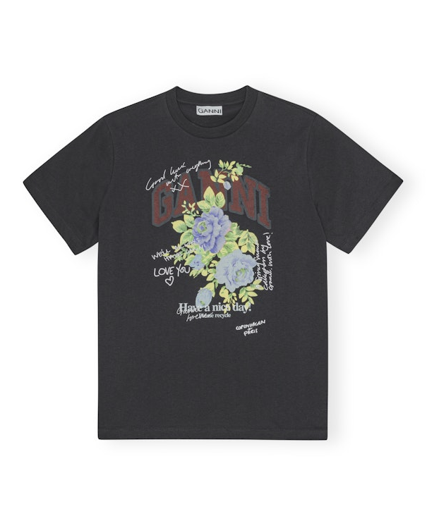 Basic Cotton Jersey Rose T-shirt