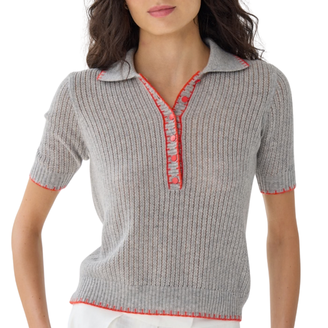 Ladder Stitch Polo