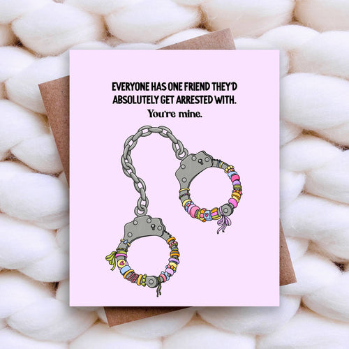 Friendship Bracelets - Best Friend Appreciation & Love Card