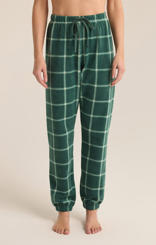 Plaid Jogger