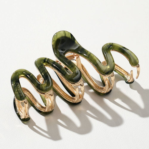 Willow Vintage Metal Squiggle Clips