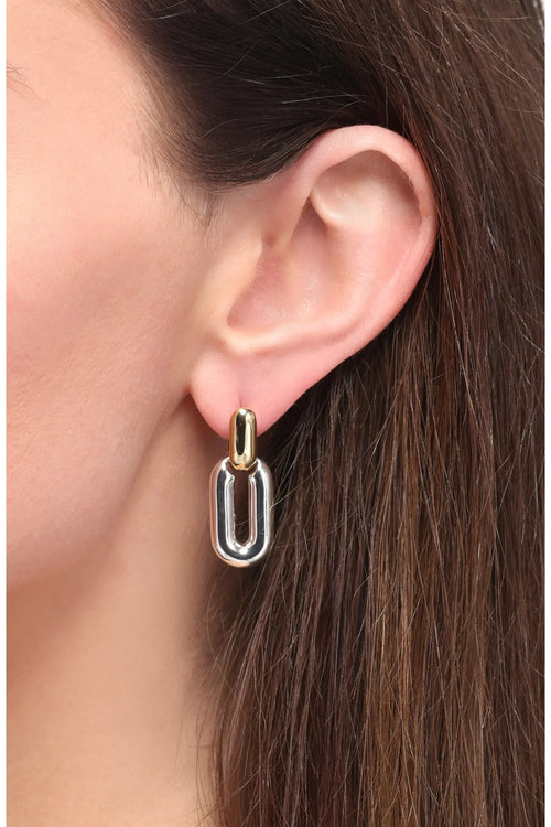 Puffy Link Earring