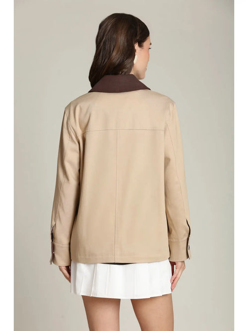 Embellished Barn Jacket