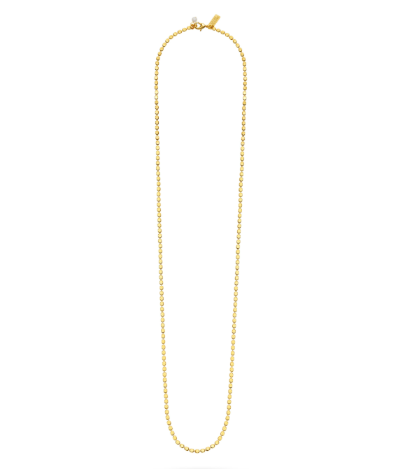 Dot Chain Necklace Long