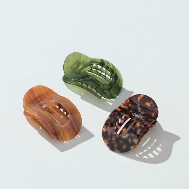 Oval Flat Lay Clip