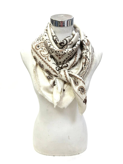 Large Woolen Bandana Scarf