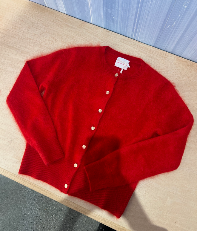 Brushed Chelsea Cardi