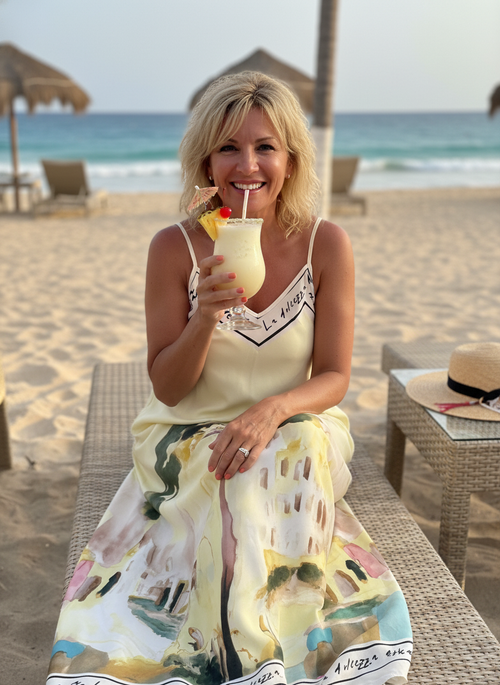 Italian Watercolor Maxi-YEL