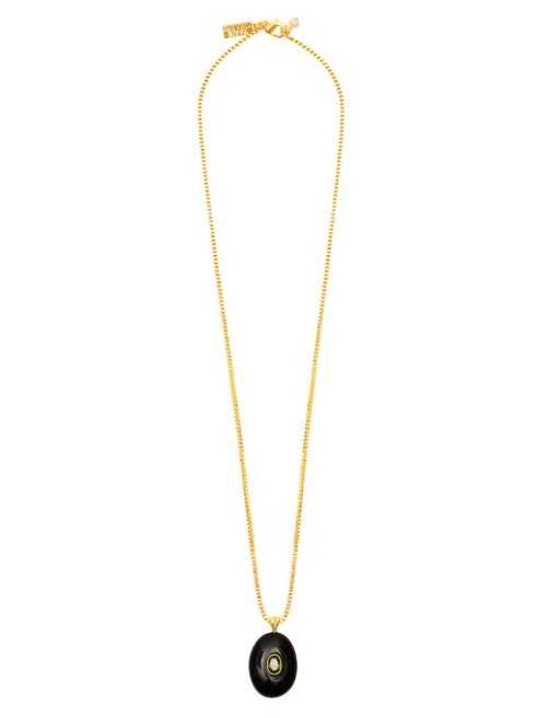 Oval Pendant Necklace