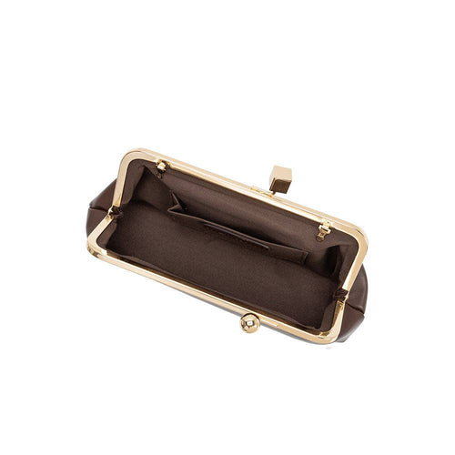 Chrissy Espresso Vegan Leather Bag
