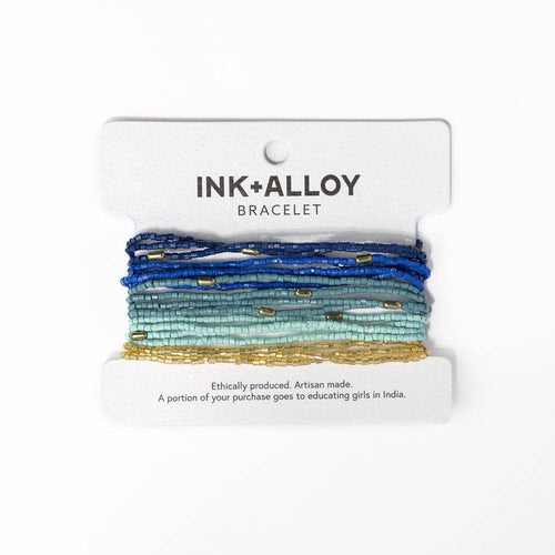 Chelsea Beaded Bracelets-Blue