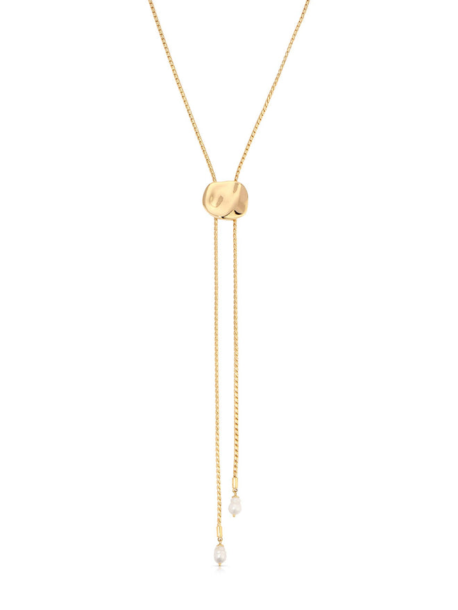 Liquid Luxe Bolo Necklace