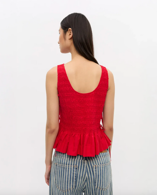 Poplin Smock Top