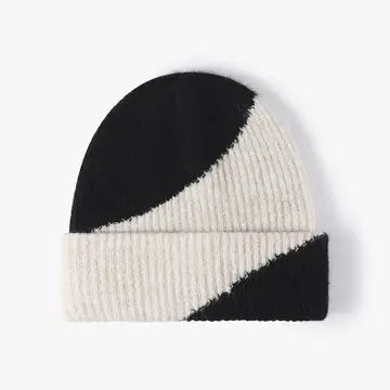 Contrast Color Beanie