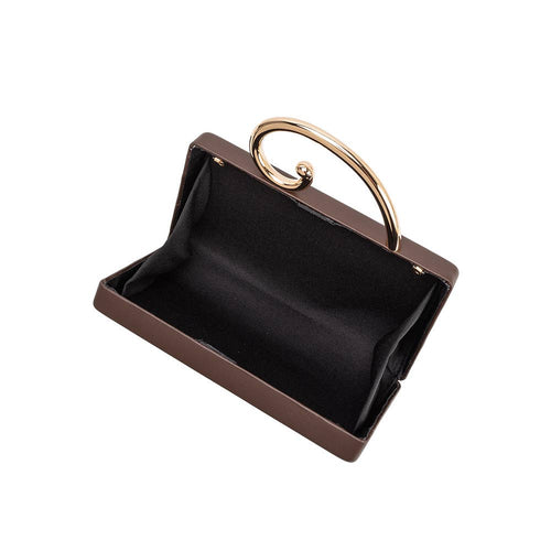 Raya Espresso Vegan Leather Bag