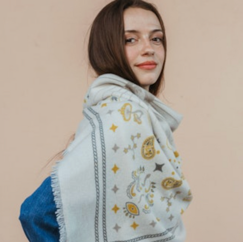 Cashmere Bandana Scarf