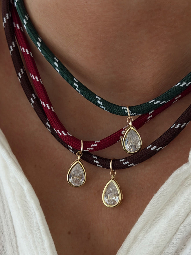 Caroline Pear Necklace