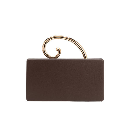 Raya Espresso Vegan Leather Bag