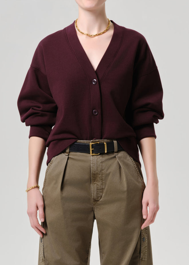 Fleece Cardigan