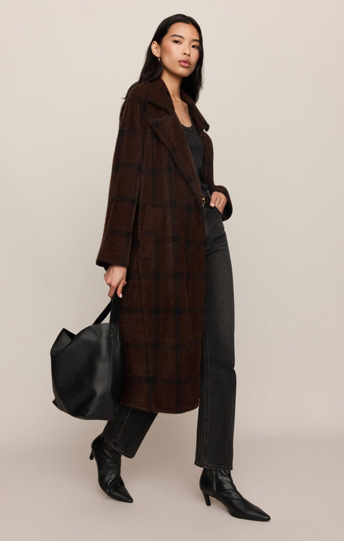 Crosby Plaid Coat
