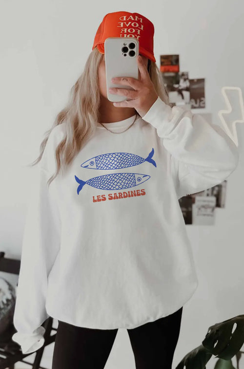 Les Sardines Sweatshirt